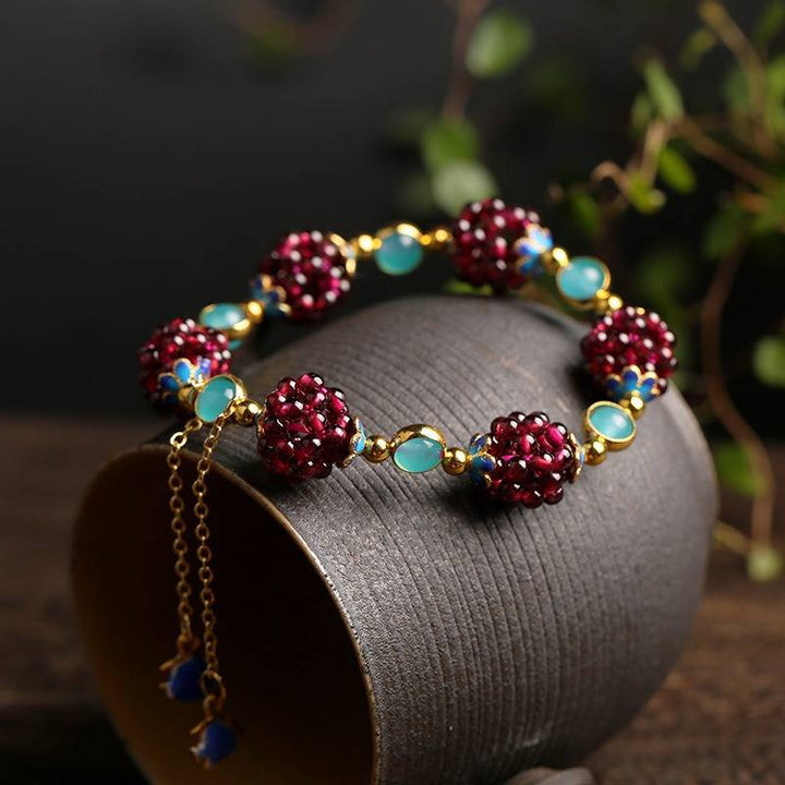 Bracelet Berries en Gemmes Naturelles