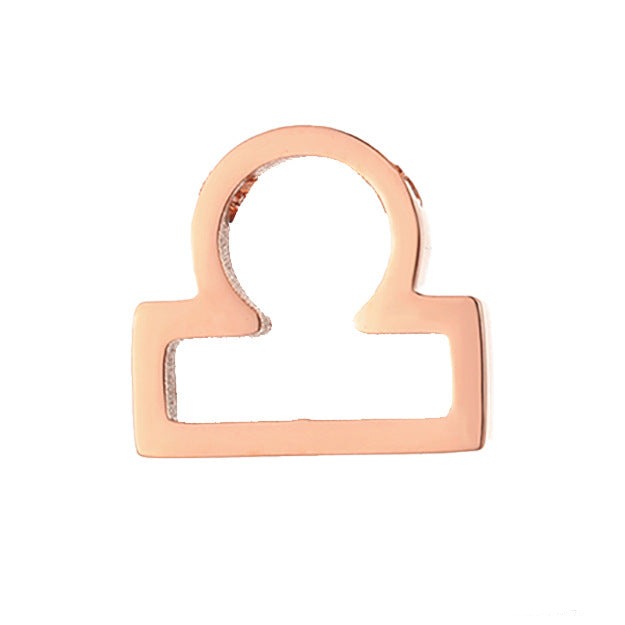 porte-clés Celestique en or avec votre signe astrologique