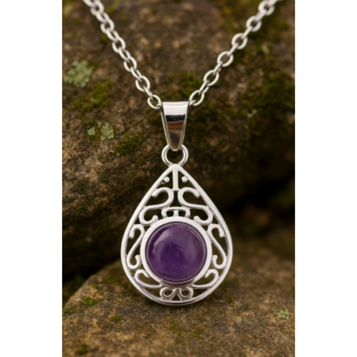 Collier d'améthyste