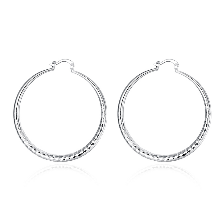 Pendants d'oreilles en argent sterling