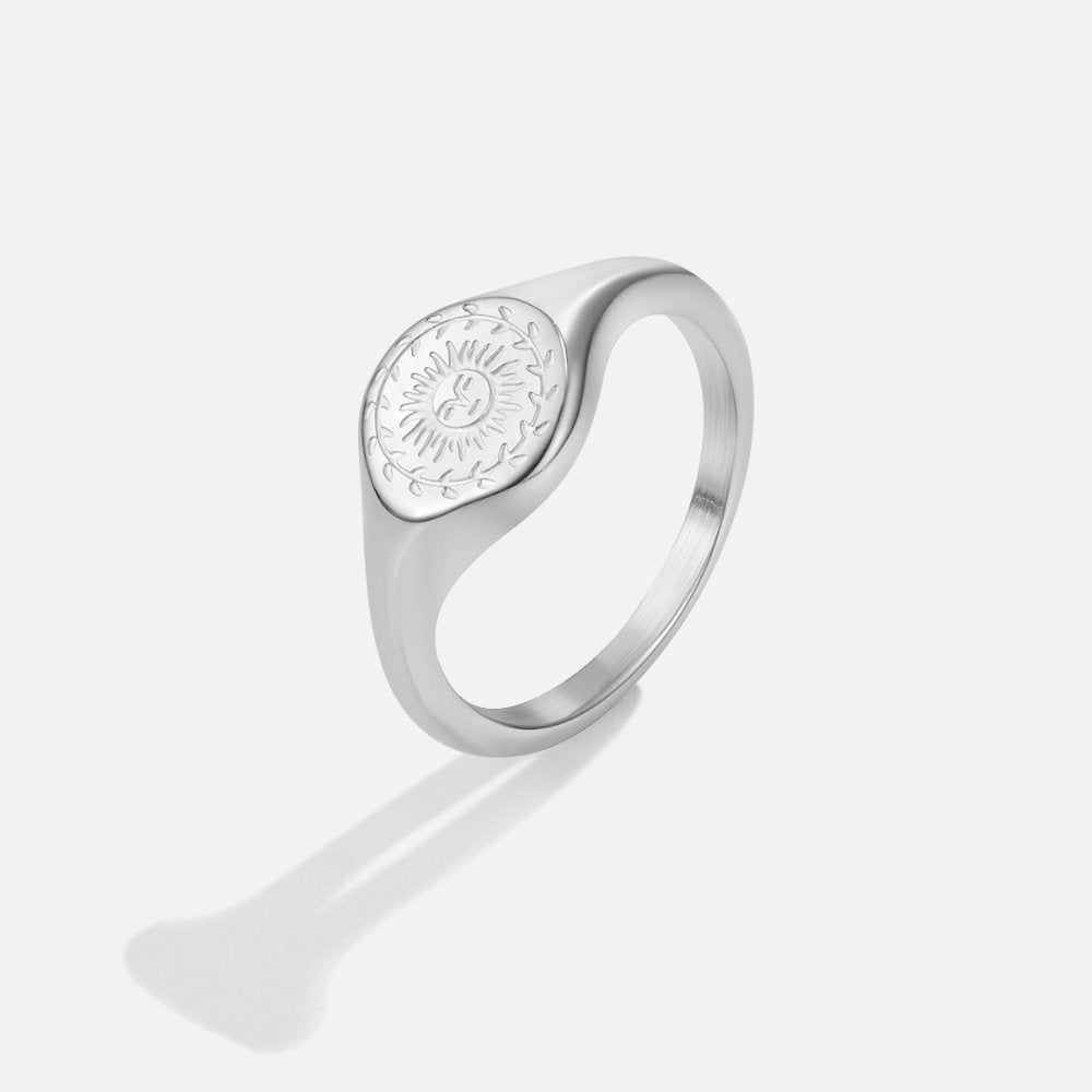 Bague en argent pour célébrer le solstice d'été