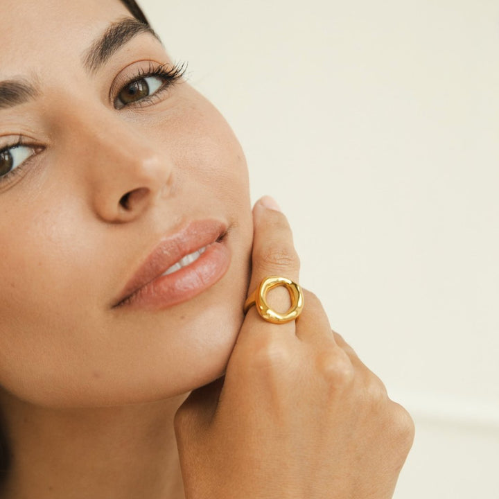 Vina Bague en Or Fusionné